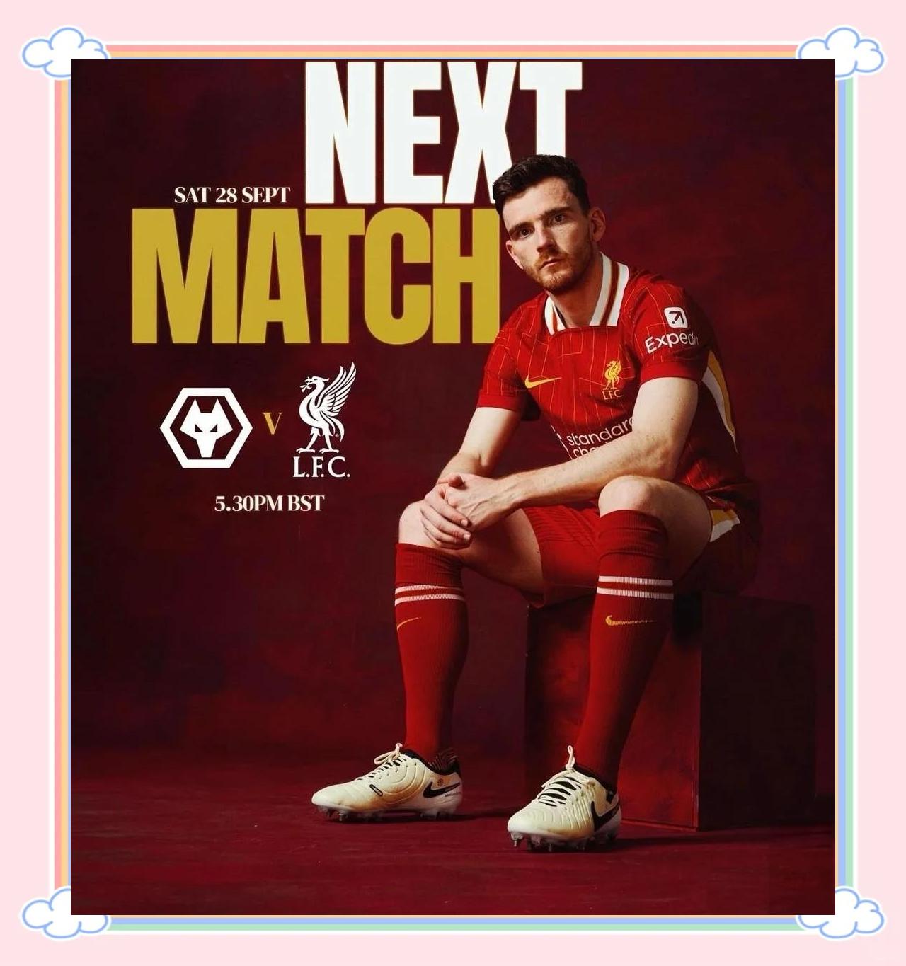 B体育地址-利物浦客场战胜狼队，领跑英超积分榜